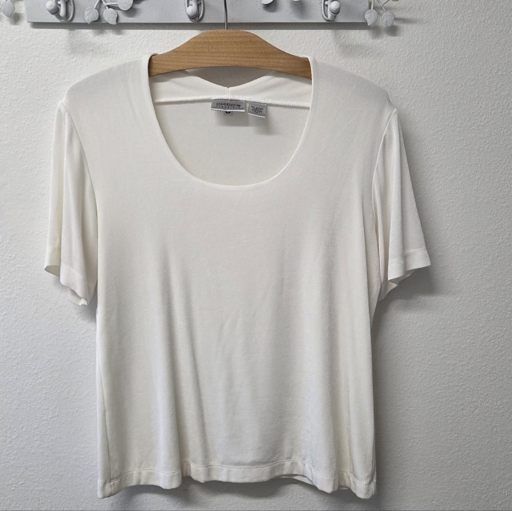 Chico's Short Sleeve Top